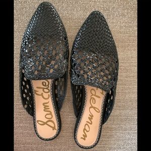 Brand New Sam Edelman Raffia Flats